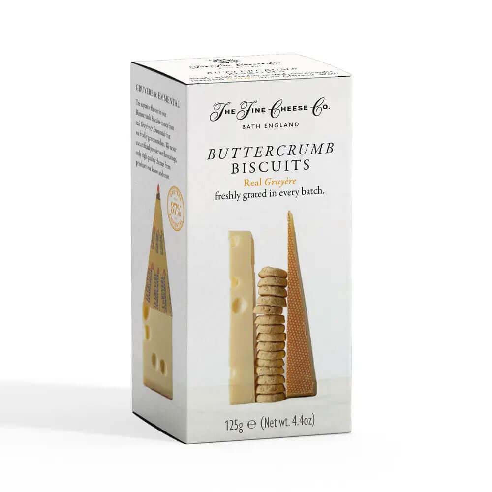 Fine Cheese Co Gruy?re Buttercrumb Biscuits 125g